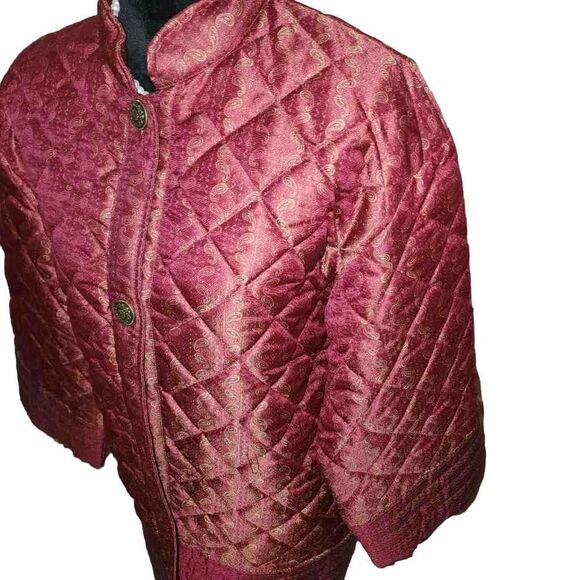 Vintage Rare Gold Label Victoria's Secret Medium Quilted Jacket - Picture 8 of 14